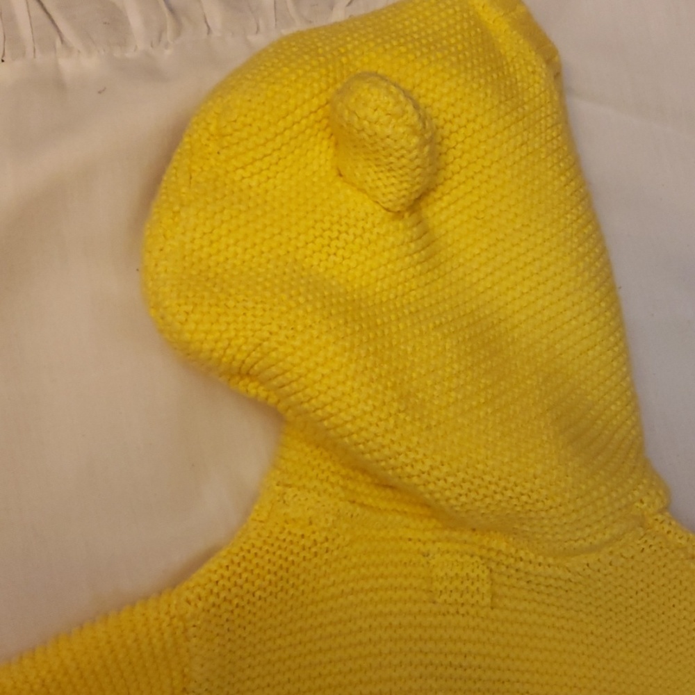 Baby Gap Knitted 3-6 Mths Old Hoodie Sweater - Picture 5 of 8